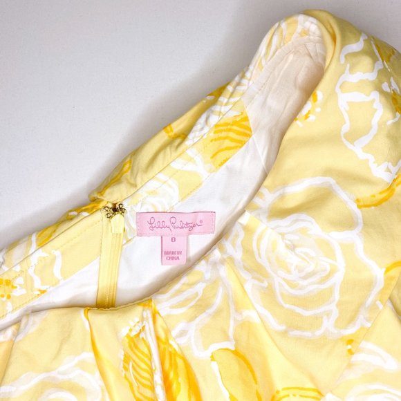 Lilly Pulitzer Sandra One Shoulder Ruffle Mini Dress - Picture 6 of 9